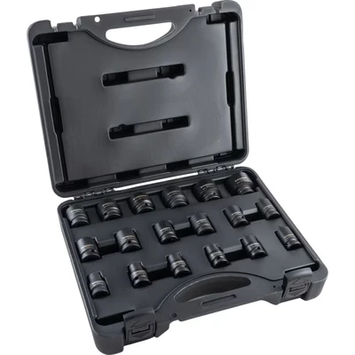 Image of Kennedy PM18m 1/2&quot; Square Drive Impact Socket Set 18 Piece