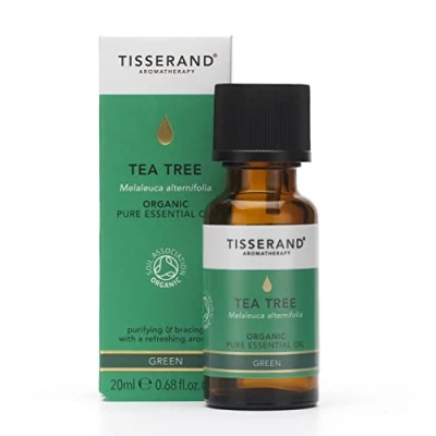 Image of Tisserand Aromatherapy ,Tea Tree Organic Essential Oil ,Massage Oil, , Skin For Diffuser 100% Natural Pure Oils ,20ml