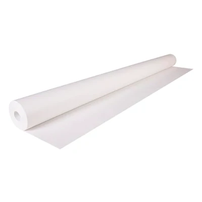 Image of Clairefontaine Ref 395701C Kraft Paper Roll (Single Roll) 10 x 1m Size, 60gsm Paper, Acid Free, pH Neutral Suitable for Painting &amp; Drawing White