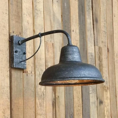 Image of OEUBEQ Wall Sconce, Light Outdoor Sconce,Farmhouse Gooseneck Barn Light,Exterior Mount Lights, Matte Black Lantern Lamp,for Outside Lighting for Garage, Front Doo