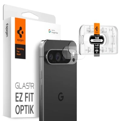 Image of Spigen EZ Fit Tempered Glass Camera Protector Google Pixel 9 Pro 2 Pack