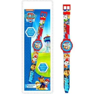 Image of Paw Patrol Unisex Child Digital Connected Wrist Watch with Plastic Strap PW16268