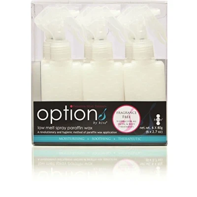 Image of Hive of Beauty 6pcs Low Melt Spray Paraffin Wax Heat Therapy Treatment 80g CODE: HOB5680