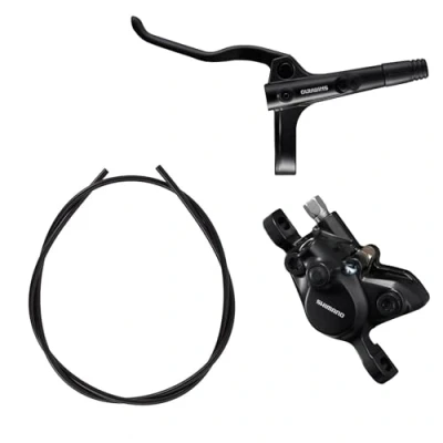 Image of Shimano BR MT200 / BL Bled Brake Lever/Post Mount Calliper