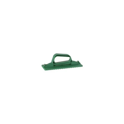 Image of Vikan 55102 Hand Model Pad Holder, Green, 235mm Length, 100mm Width, 80mm Height