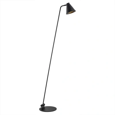Image of Avalone Task Floor Lamp Black Structure
