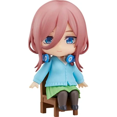 Image of Good Smile Company MERCHANDISING LICENCE Quintessential Quintuplets Movie Miku Nendoroid Swacchao Action Figure