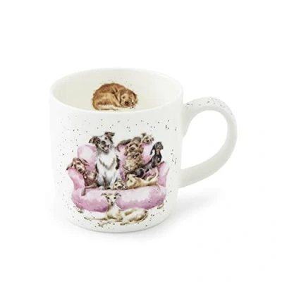 Image of Wrendale Designs ‘Movie Night’ Dog Mug