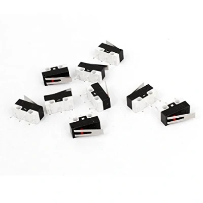 Image of Sourcingmap 3 Pin Spdt 1No 1NC Lever Arm Tact Limit Micro Switch, AC 125V, 1 Amp