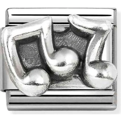 Image of Nomination Music Notes Charm