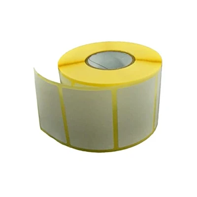 Image of Netuno 1 roll of White Thermal Labels 60x40 mm 2.4x1.6 in 1000 Pieces core 40mm 1.6 self Adhesive Direct for Shipping Address barcodes Labelling Sticky