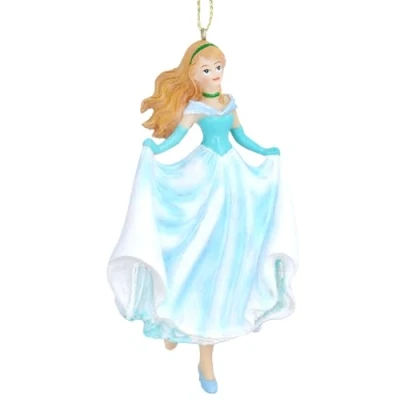 Image of Gisela Graham Resin Cinderella Christmas Decoration