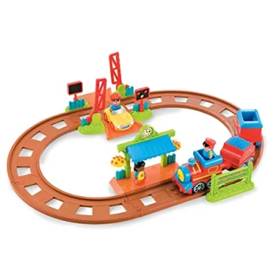 Image of Happyland Magic Motion Train Set For Children From 2 To 5 Years Electric Early Learning Centre Toddler Toys Playset
