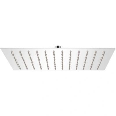 Image of vidaXL Rain Shower Head Stainless Steel 20x30 cm Rectangular