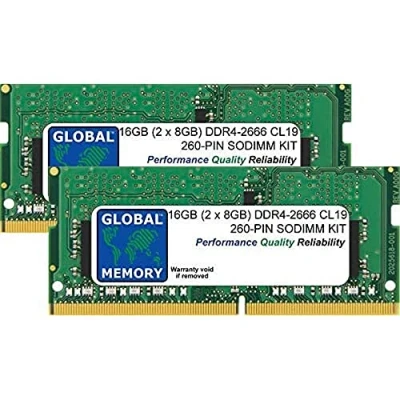 Image of 16GB (2 x 8GB) DDR4 2666MHz PC4 21300 260 PIN SODIMM MEMORY RAM KIT COMPATIBLE WITH 27&quot; RETINA 5K IMAC (2019/2020)