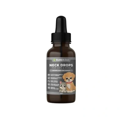 Image of Buddy’s Best Spot On Dewormer for Cats &amp; Dogs: Dual Action Cat Worming Treatment, Treatment Cats, Effective Wormer, Natural Parasite Defence, Safe Easy Application 50ml
