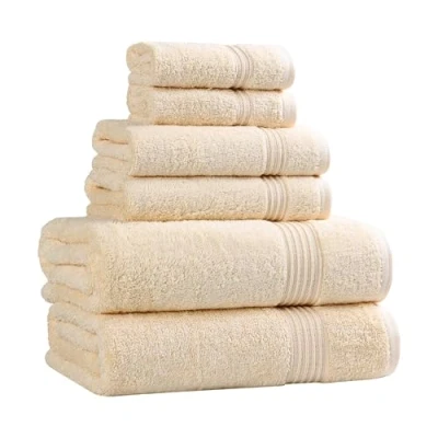 Image of Home City, 100% Cotton, Towel Set, Canary