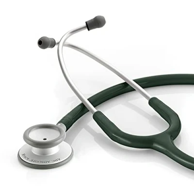 Image of ADC Adscope 619 Ultra lite Clinical Stethoscope Dark Green
