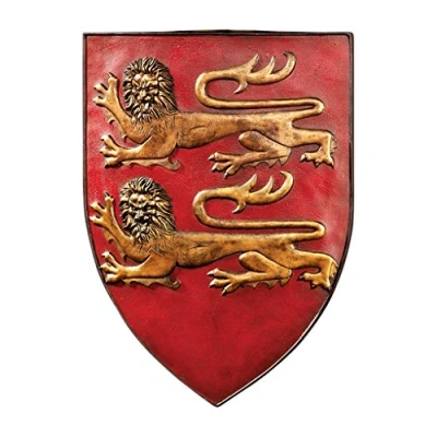 Image of Design Toscano Grand Arms of France Wall Shield Collection, William Normandy