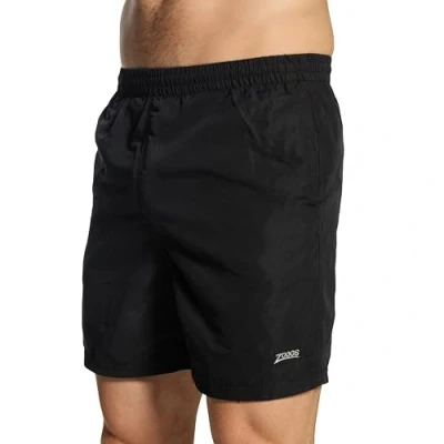 Image of Zoggs Men&#039;s Badeshorts Penrith Shorts, Black, Large 36 Inch UK
