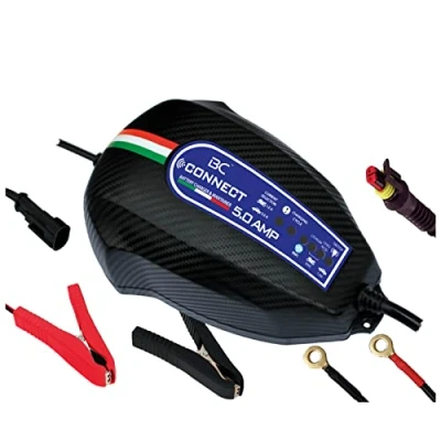 Image of BC Battery Controller Connect Smart 1Amp/5Amp WIFI Charger for 12V Lead/Lithium Batteries Cars, Motorcycles, Scooters, Boats, Trucks, Motorhomes up to 160Ah