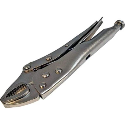 Image of Silverline Self Locking Pliers 220mm Straight