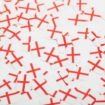 Image of England St George Cross Table Confetti Pack of 150