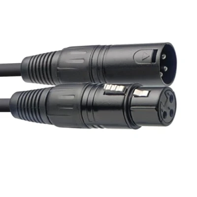 Image of Stagg 22381 S Series 3 m DMX XLR Female/XLR Male Cable Black