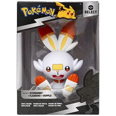 Image of Pokémon SCORBUNNY SELECT Vinyl Figure 4 Inch Made from