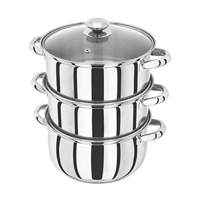 Image of Judge Horwood Basics 22cm 3 Tier Steamer