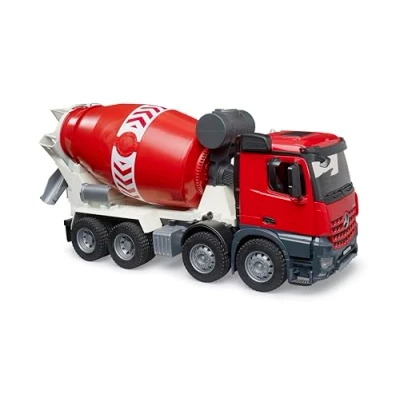 Image of bruder 03655 MB Betonmisch LKW Arocs Concrete Mixing Truck, Multicoloured, 58,0 cm x 18,5 27,0