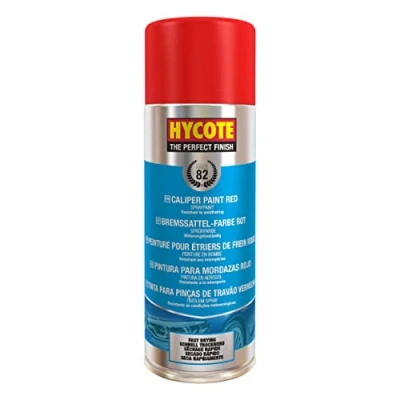Image of Hycote Fast Drying Aerosol Caliper Spray Paint, Red, 400 ml