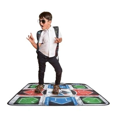 Image of Thumbs Up OR RETDANCEM Dance Mat,for 0 month to 99 years, Blue