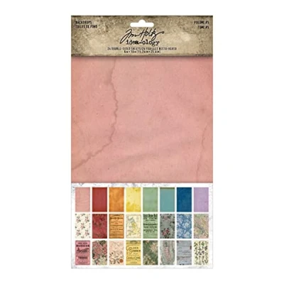 Image of Tim Holtz Backdrops Volume 5 Craft Supply, Multi 60