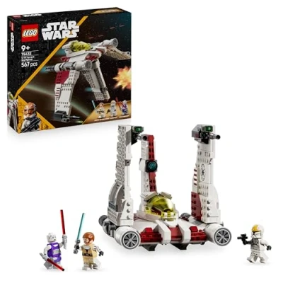 Image of LEGO Star Wars 75432 V 19 Torrent Starfighter Building Toy 3 Minifigures incl. Obi Wan Kenobi &amp; Asajj Ventress with Lightsabers Gift for 9+ Year Old Boys The Clone Fans