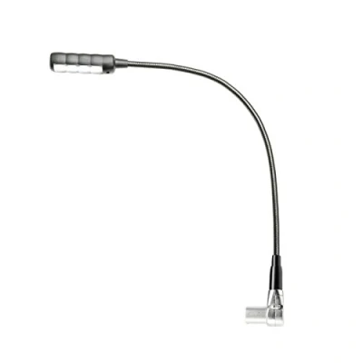 Image of Adam Hall Stands SLED 1 ULTRA XLR 4 A Angled pin Gooseneck Light with COB LEDs