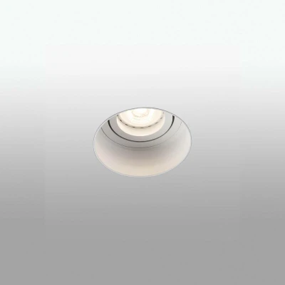 Image of FARO BARCELONA Hyde downlight 1 bulb round pivotable white