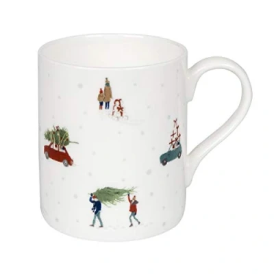 Image of Sophie Allport Home for Christmas Fine Bone China Mug Standard 275ml