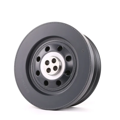 Image of 11237786611, 11237786611S1, 11237793593, 11237793593S1, 11238511371 Crankshaft Pulley FEBI BILSTEIN 33602 BMW: 3 Saloon, X3, Touring