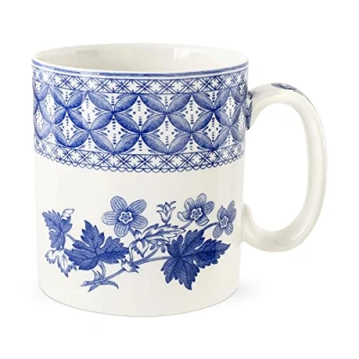 Image of Spode BLRGE5110 X Blue Room Mug Geranium, Ceramic