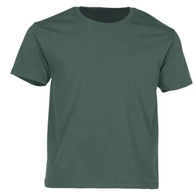 Image of Fruit of the Loom Iconic Kids’ T Shirt, forest green, 152