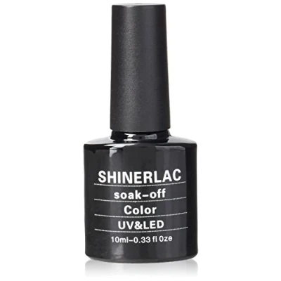 Image of Bluesky Gel Nail Polish, Shinerlac 35 Long Lasting, Chip Resistant, 10 ml (Requires Drying Under UV LED Lamp)