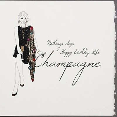Image of Nothing Says Happy Birthday Like.... Handmade Open Card S13