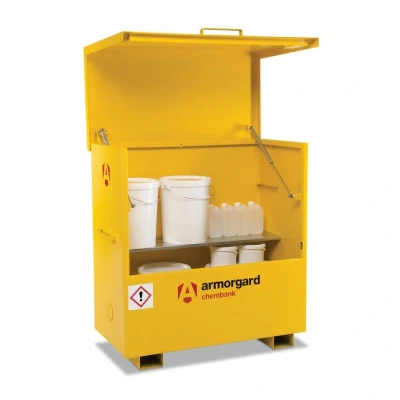 Image of Armorgard Chembank Chemical Storage Boxes CBC4 1275W x 675D 1270Hmm Type of Box