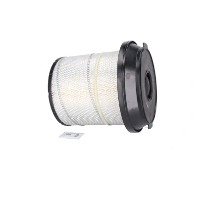 Image of 0020940706, 0030949504, 0030949604, A0020940706, A0030949504 Air Filter FEBI BILSTEIN 32267 353mm 282, 345mm Insert MERCEDES BENZ: ATEGO