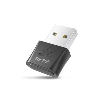 Image of Avantree DG80 Gaming (2025 New) USB Bluetooth 5.3 Adapter for PS5 &amp; Consoles with Low Latency aptX Adaptive, Wireless Audio Dongle Transmitter Headphones Earbuds