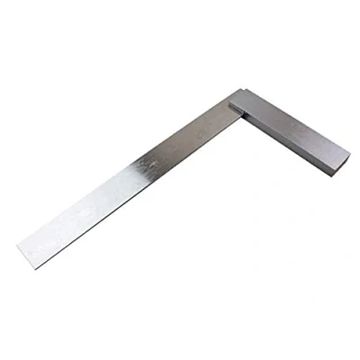 Image of Engineers Set Square Right Angle Try Straight Edge Stainless Steel 12&#039;&#039; 300mm 90
