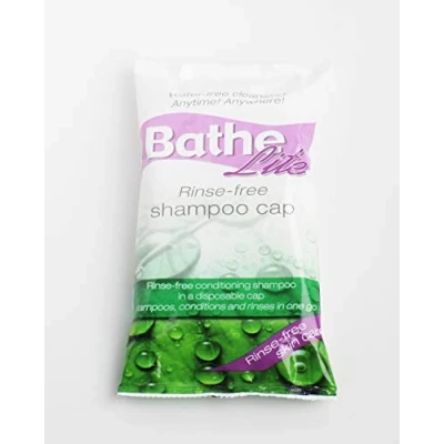 Image of No rinse, Waterless Shampoo Cap 3 x 1 pack