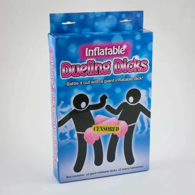 Image of #winning Inflatable Dueling Dicks