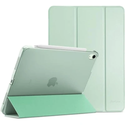Image of ProCase Smart Case for iPad Air 11 inch M2 2024 6th /10.9 5th 2022/Air 4th 2020, Protective Cover 6 5 4 Generation Green